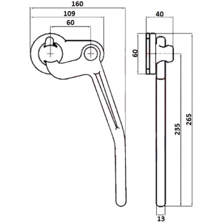 SPINACZ ZAMEK BURTY ZABUDOWY WYWROTKI PRAWY OCYNK